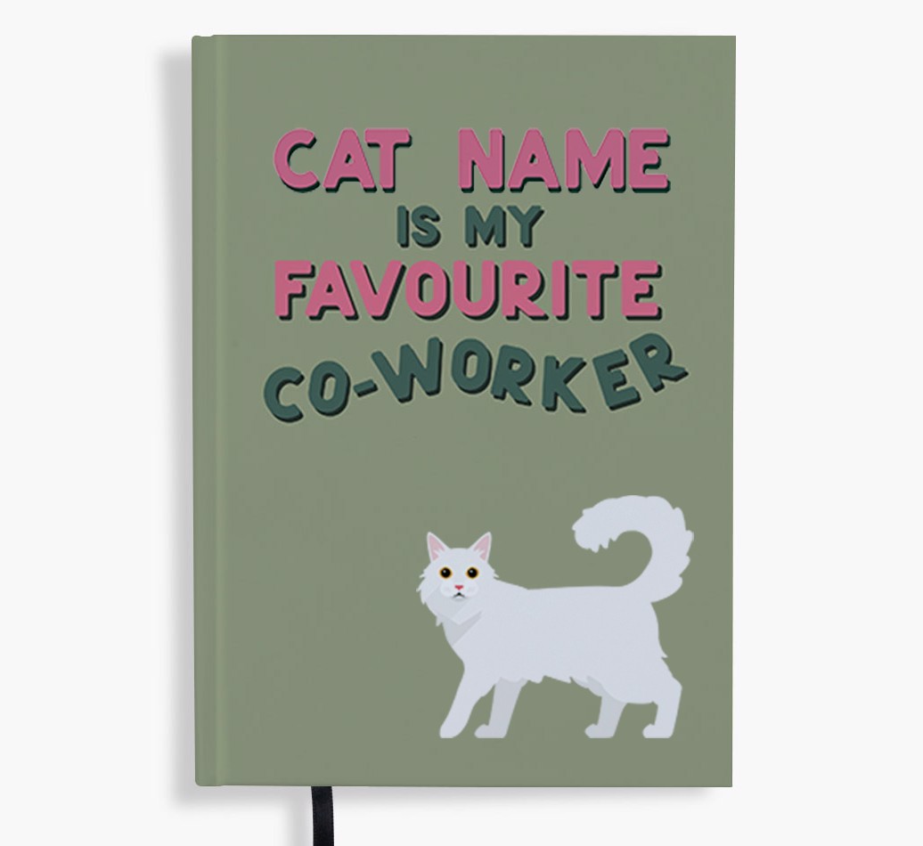 Favourite Co-Worker: Personalised {breedFullName} Notebook