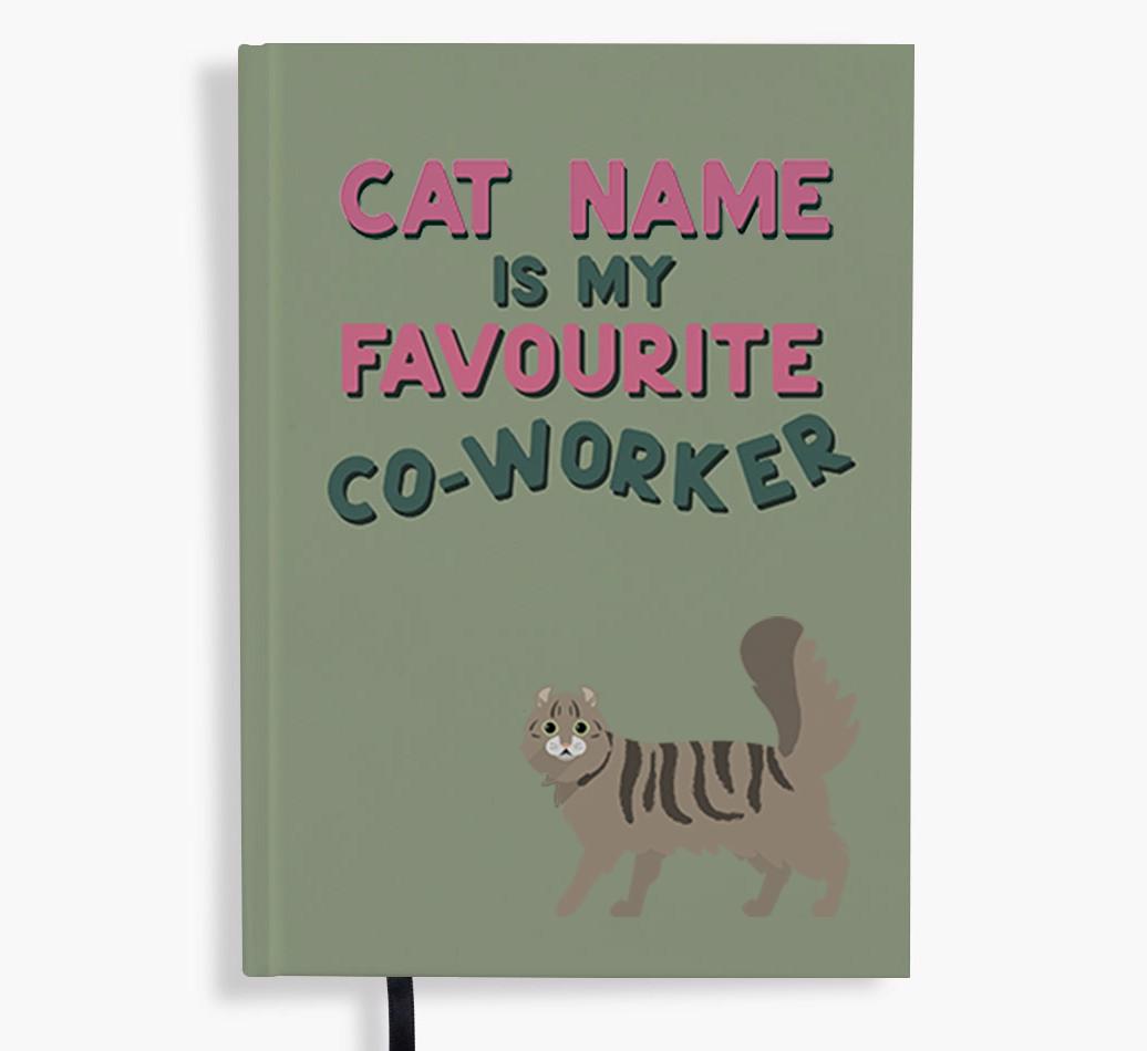 Favourite Co-Worker: Personalized {breedFullName} Notebook