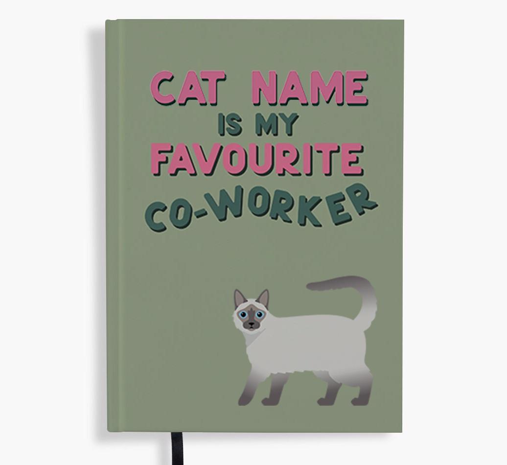 Favourite Co-Worker: Personalized {breedFullName} Notebook