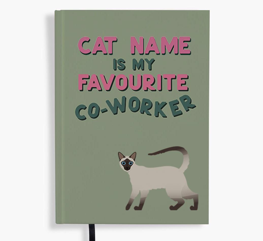 Favourite Co-Worker: Personalized {breedFullName} Notebook