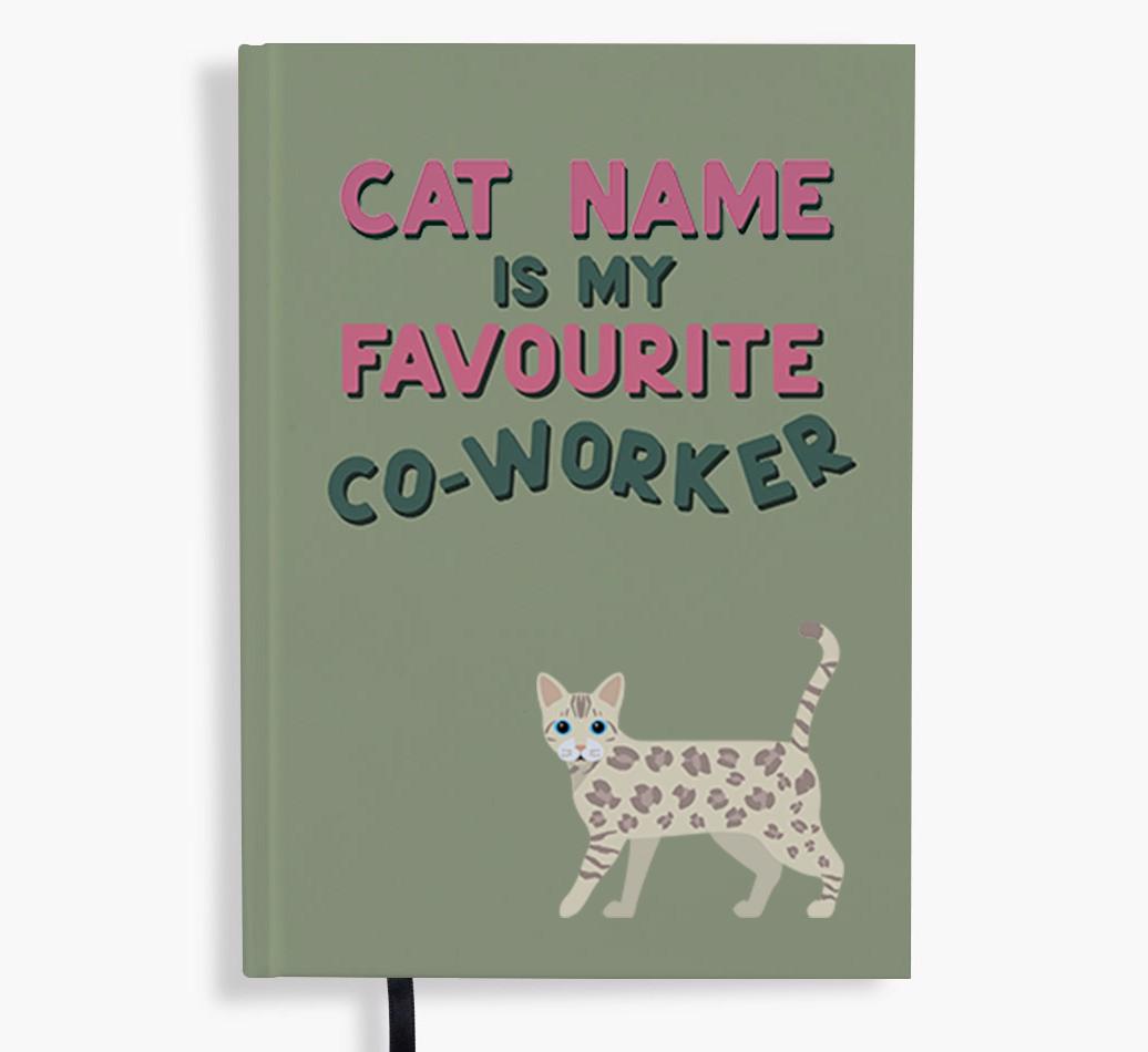 Favourite Co-Worker: Personalized {breedFullName} Notebook