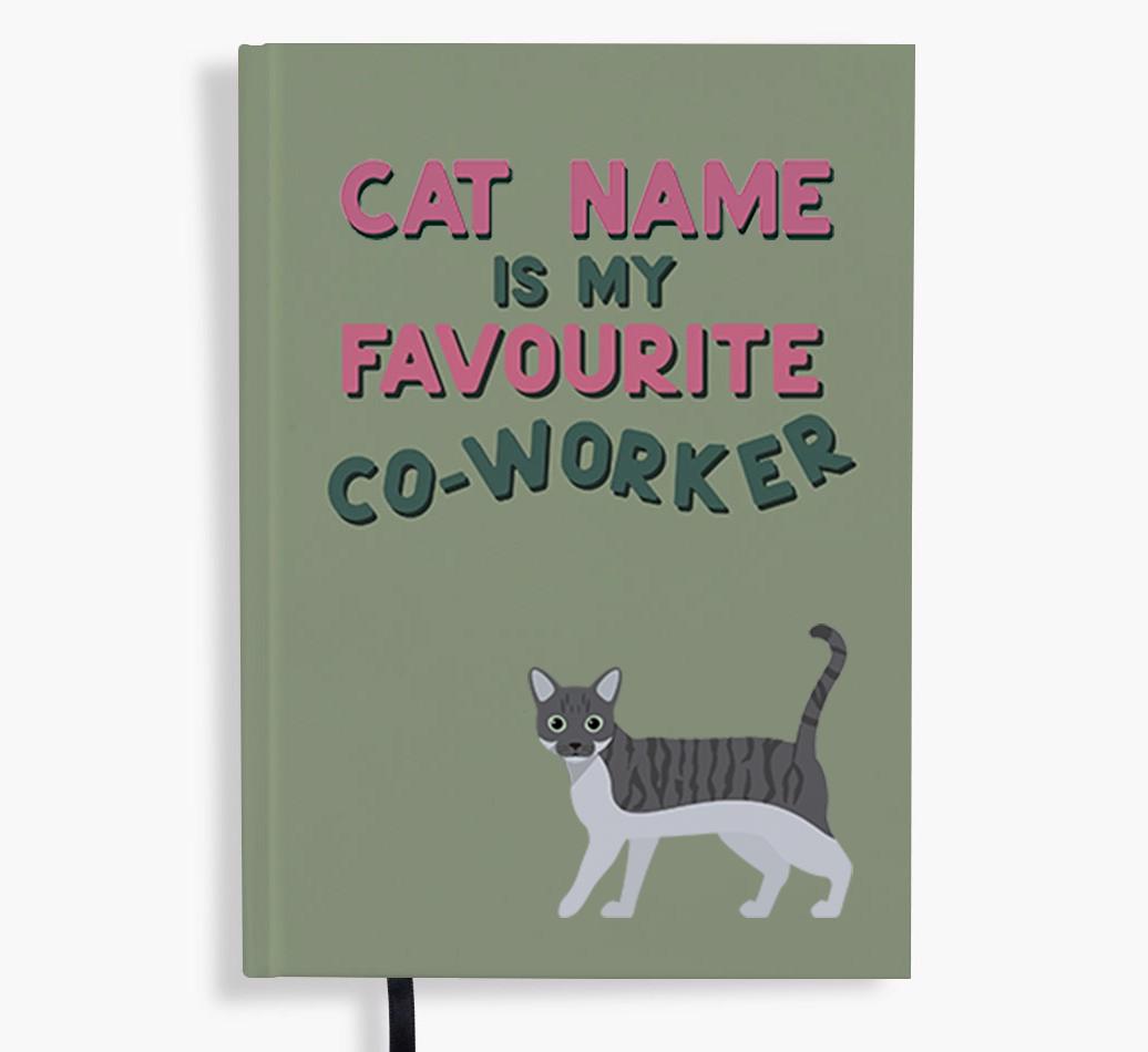 Favourite Co-Worker: Personalized {breedFullName} Notebook