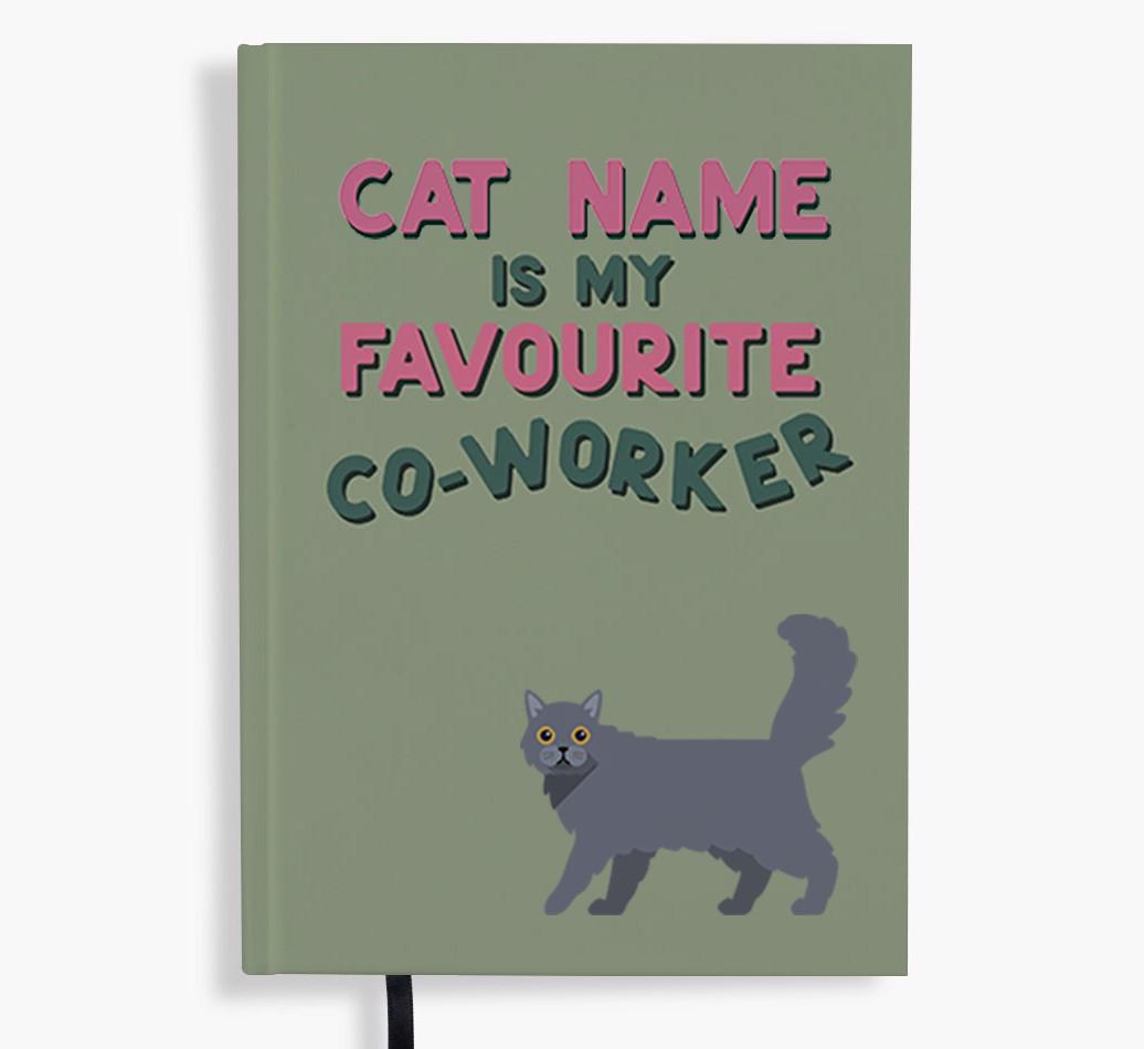 Favourite Co-Worker: Personalized {breedFullName} Notebook