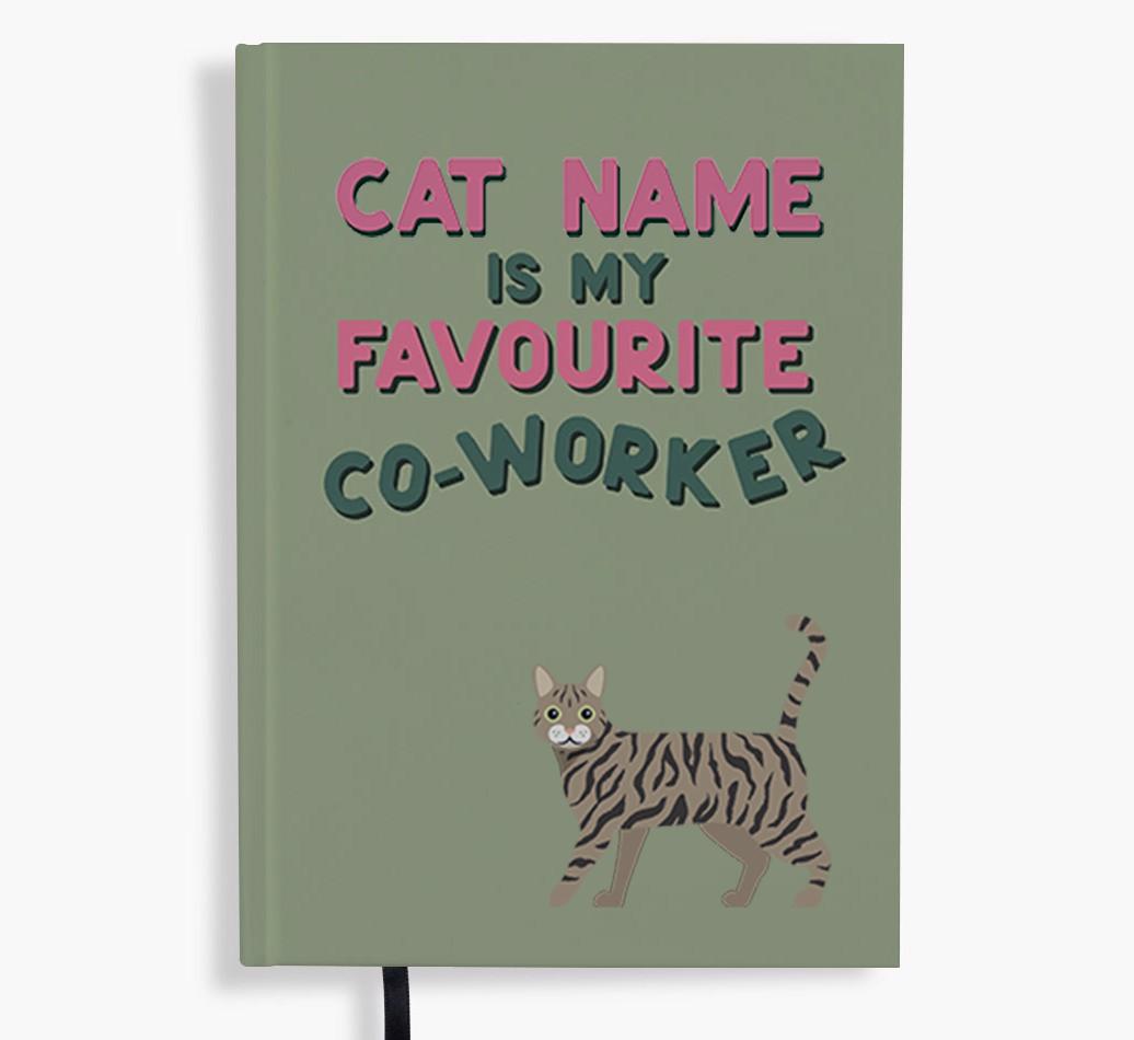Favourite Co-Worker: Personalized {breedFullName} Notebook