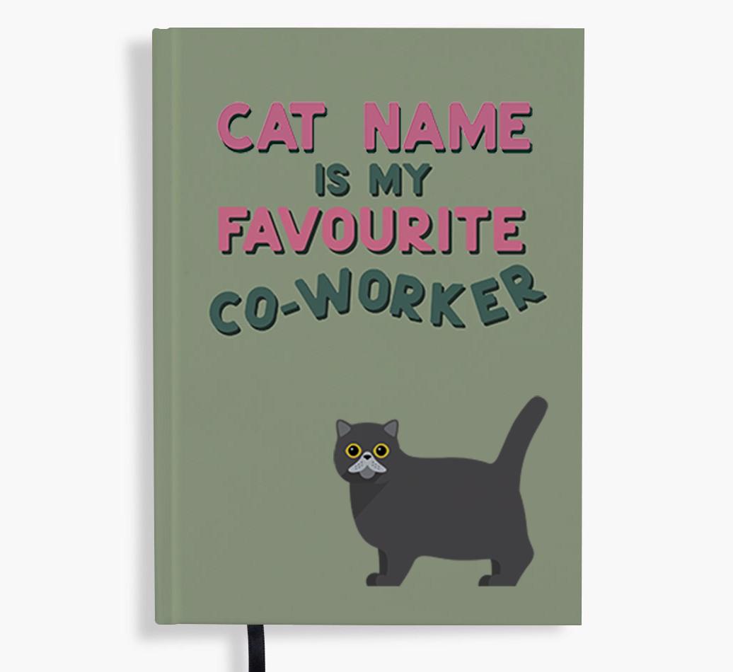 Favourite Co-Worker: Personalized {breedFullName} Notebook