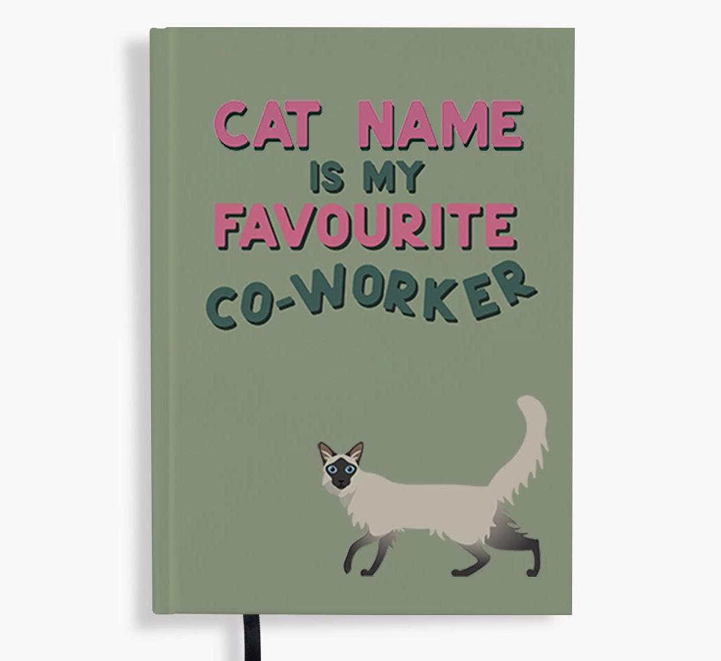 Favourite Co-Worker: Personalized {breedFullName} Notebook