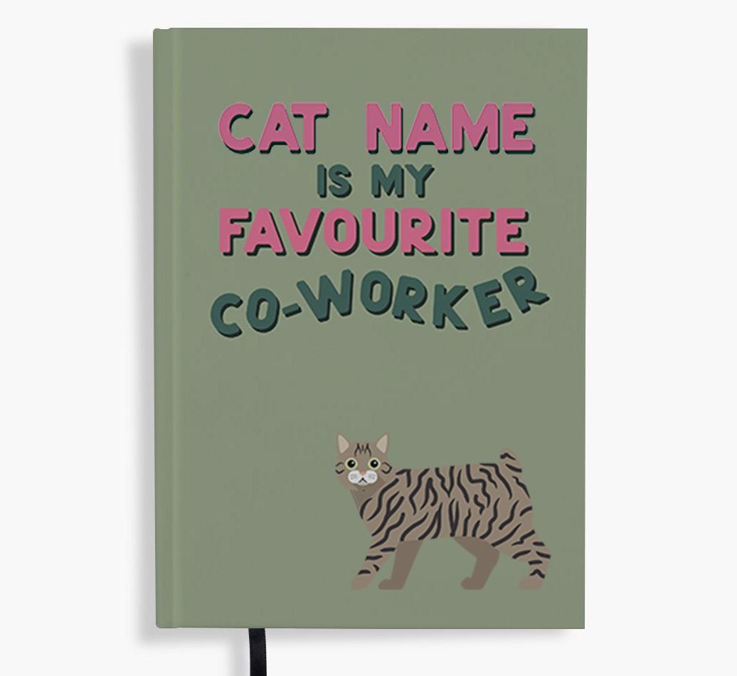 Favourite Co-Worker: Personalized {breedFullName} Notebook