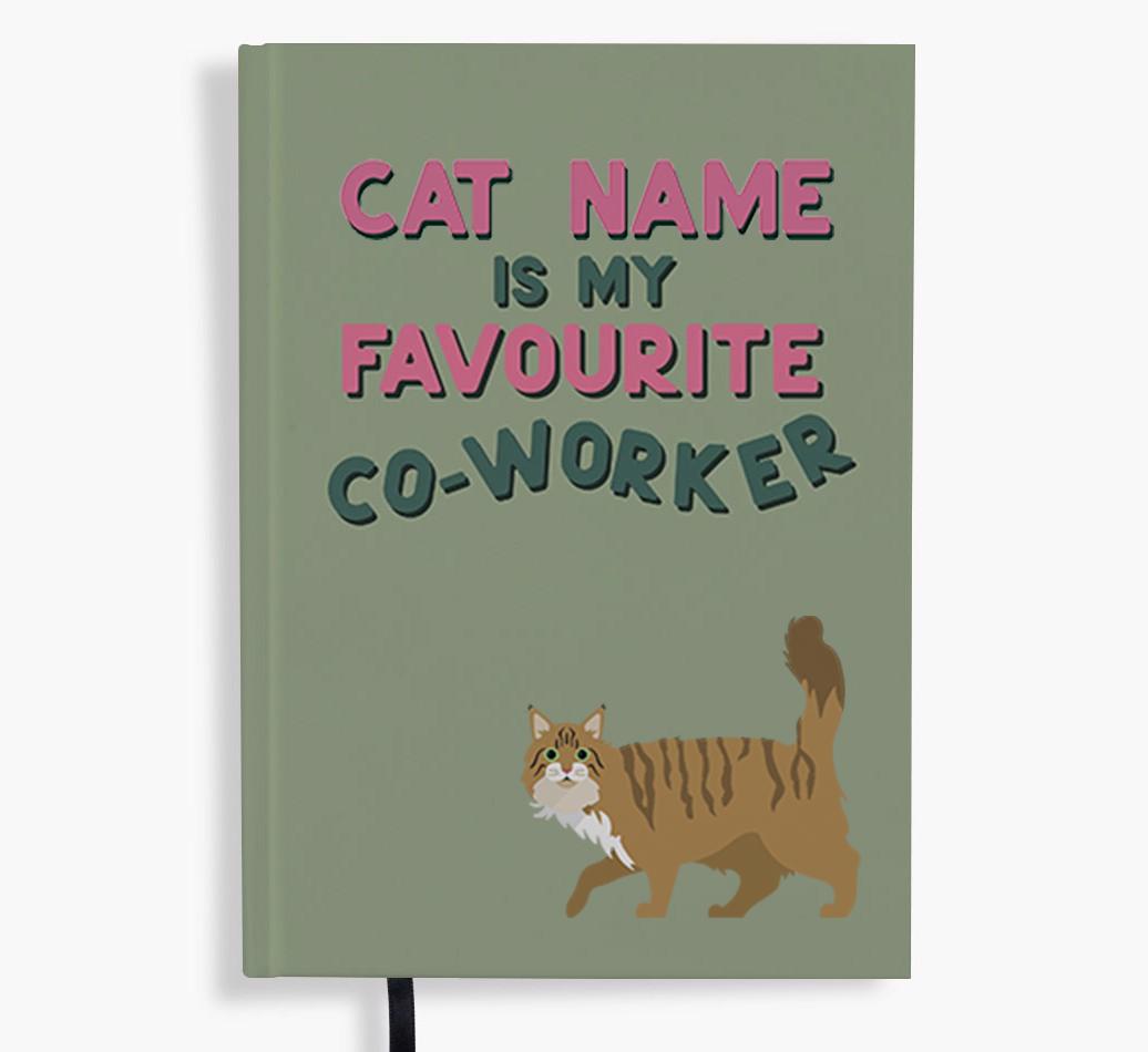 Favourite Co-Worker: Personalized {breedFullName} Notebook