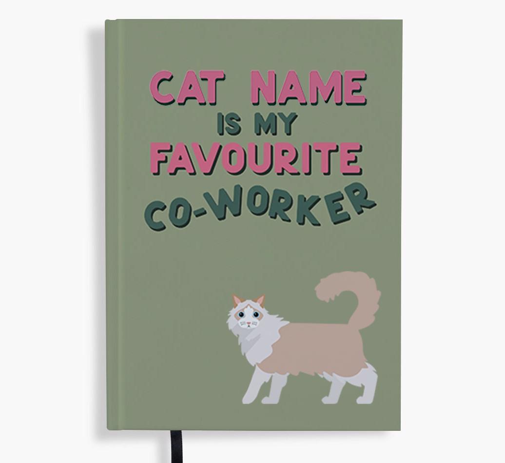 Favourite Co-Worker: Personalized {breedFullName} Notebook