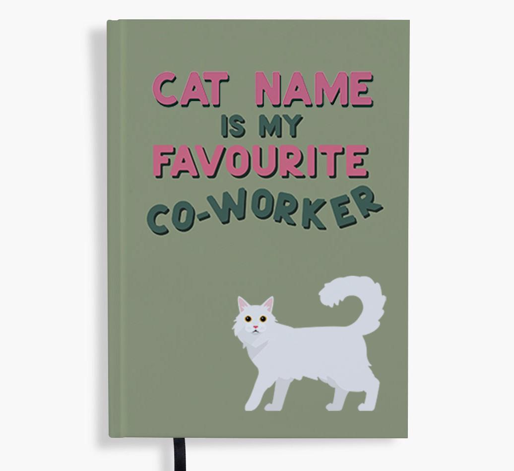 Favourite Co-Worker: Personalized {breedFullName} Notebook