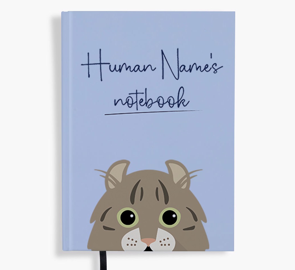 Handwritten: Personalised {breedFullName} Notebook