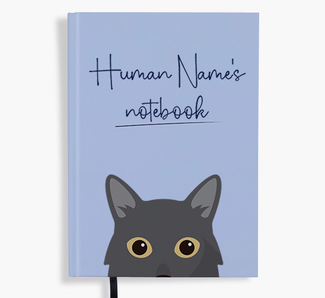 Handwritten: Personalised {breedFullName} Notebook