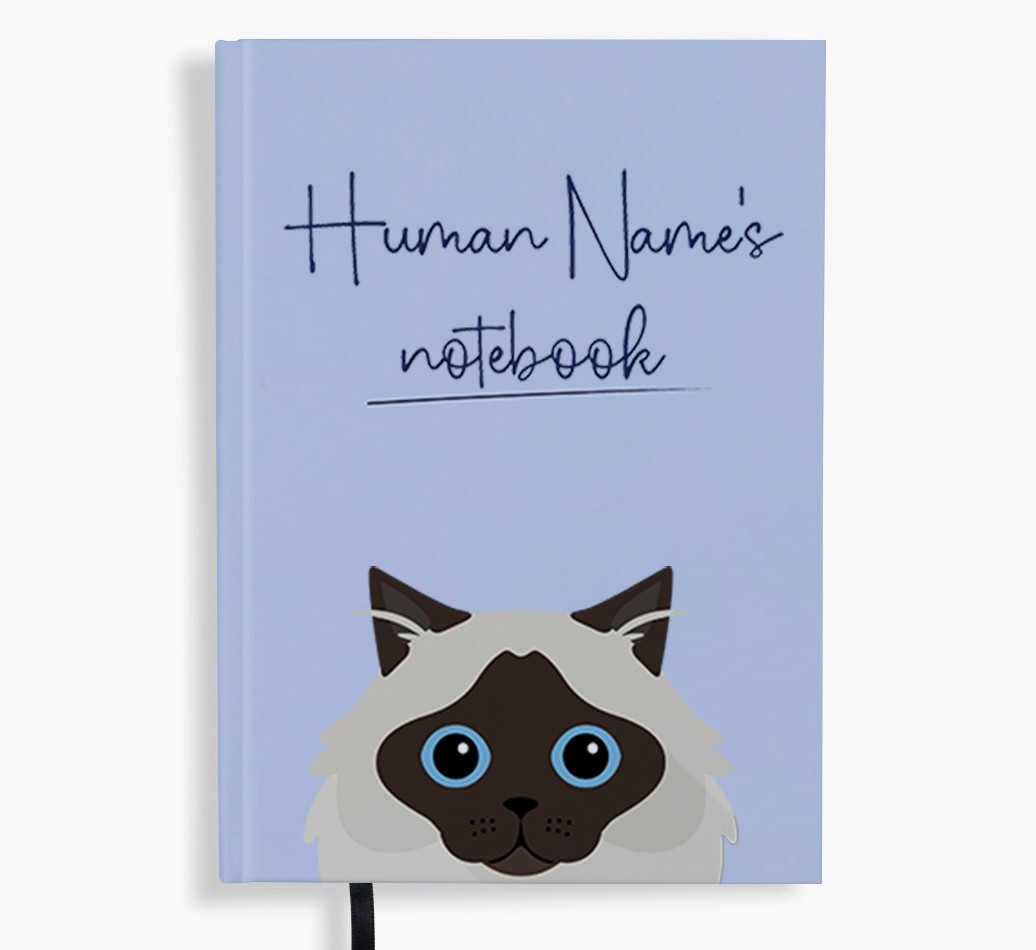 Handwritten: Personalised {breedFullName} Notebook