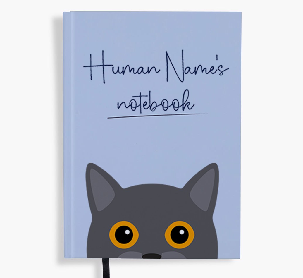 Handwritten: Personalised {breedFullName} Notebook
