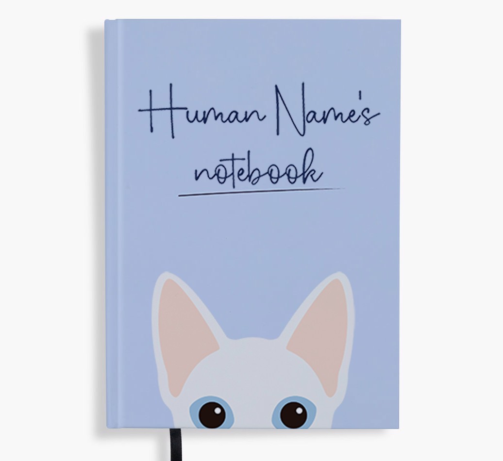 Handwritten: Personalised {breedFullName} Notebook