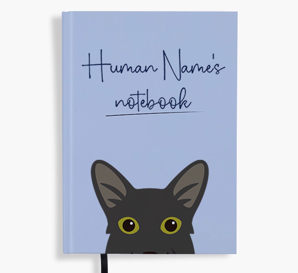 Handwritten: Personalised {breedFullName} Notebook