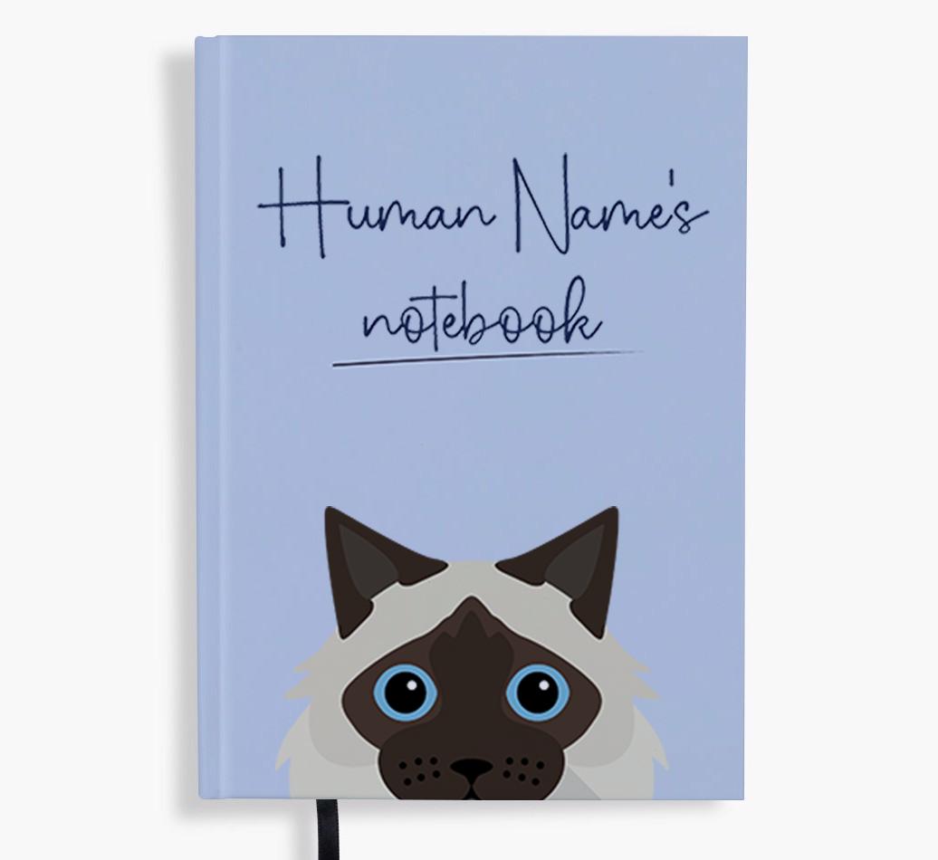 Handwritten: Personalized {breedFullName} Notebook