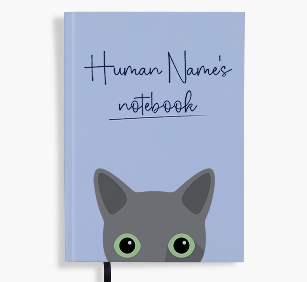 Handwritten: Personalised {breedFullName} Notebook