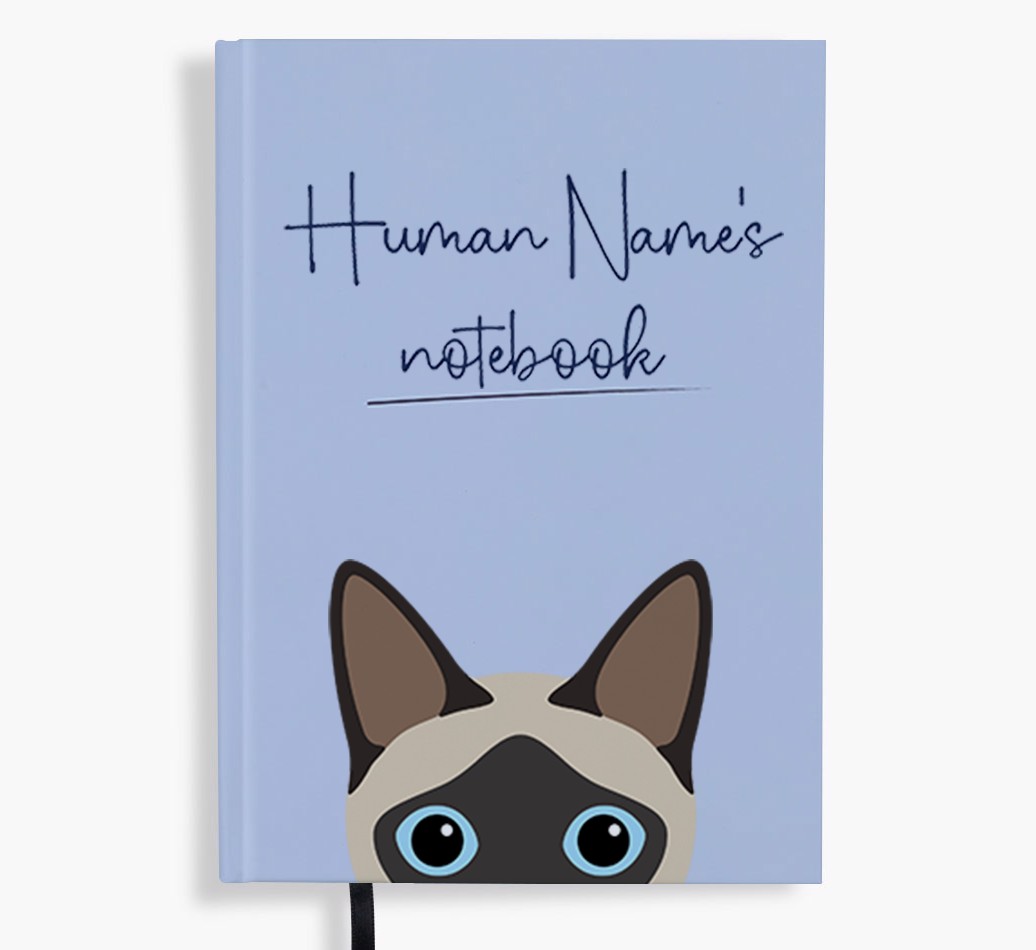 Handwritten: Personalised {breedFullName} Notebook