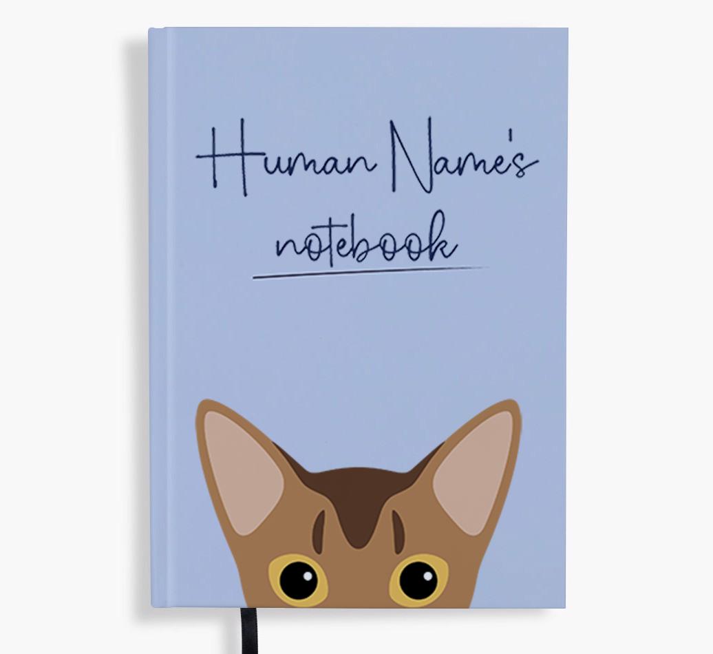 Handwritten: Personalized {breedFullName} Notebook