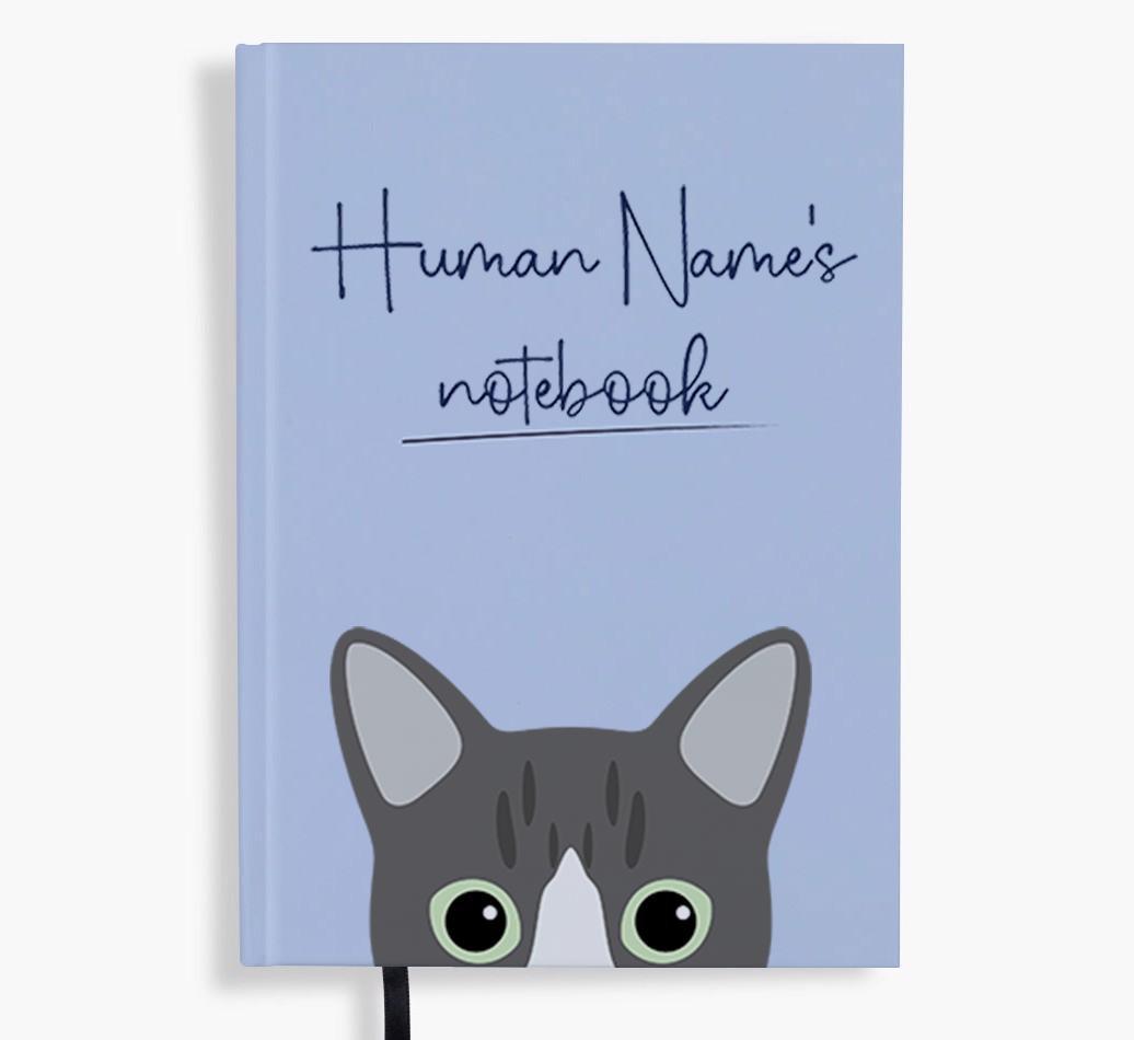 Handwritten: Personalized {breedFullName} Notebook