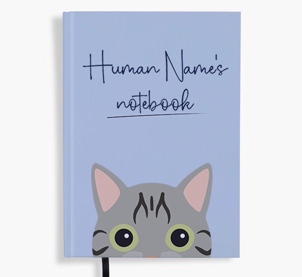 Handwritten: Personalized {breedFullName} Notebook
