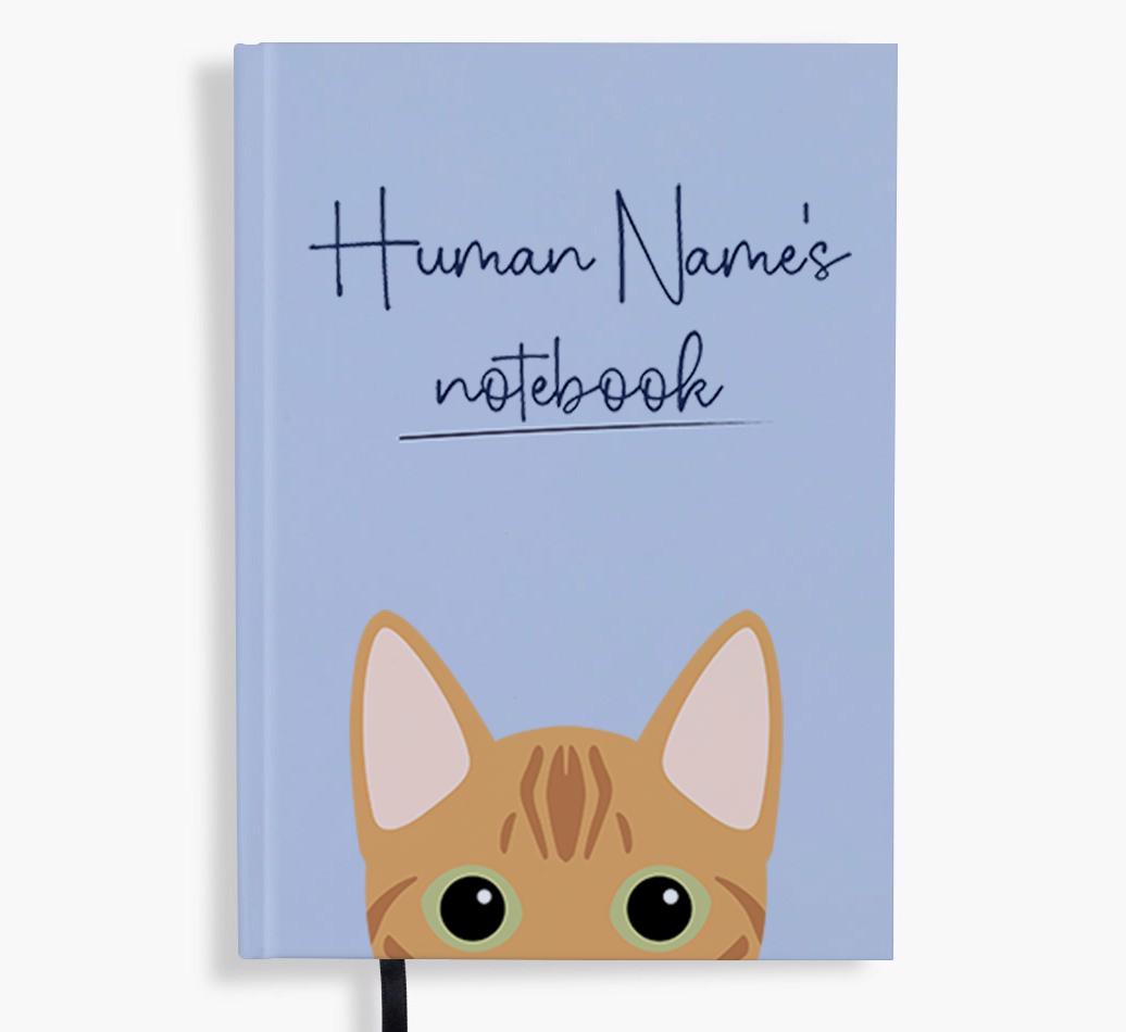 Handwritten: Personalized {breedFullName} Notebook