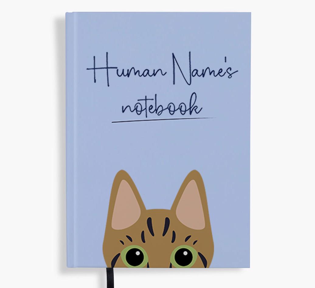 Handwritten: Personalized {breedFullName} Notebook