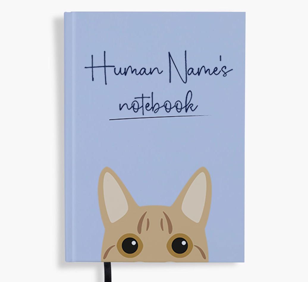 Handwritten: Personalized {breedFullName} Notebook