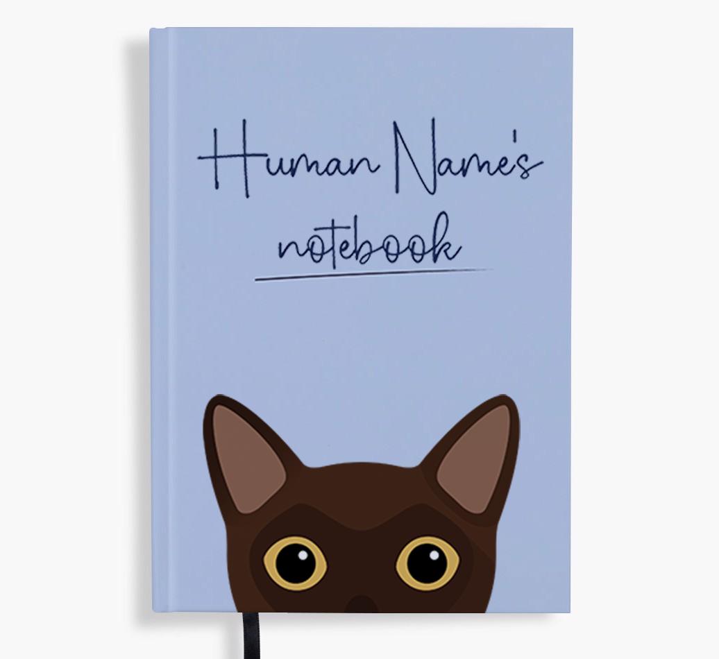 Handwritten: Personalized {breedFullName} Notebook