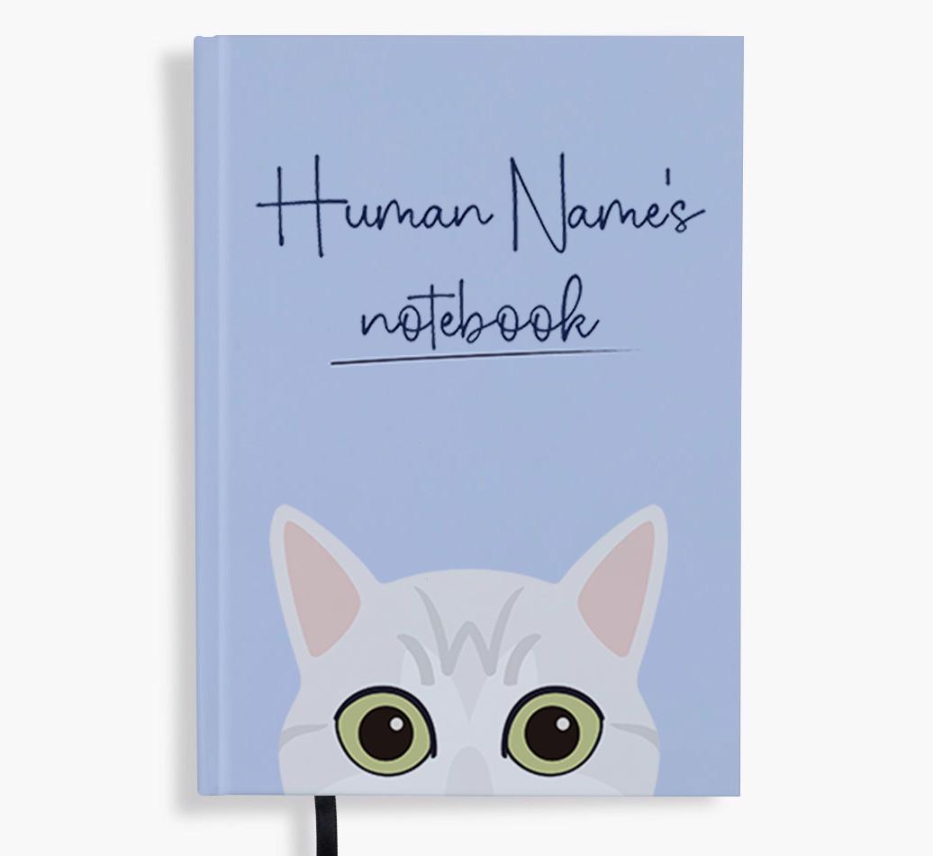 Handwritten: Personalized {breedFullName} Notebook