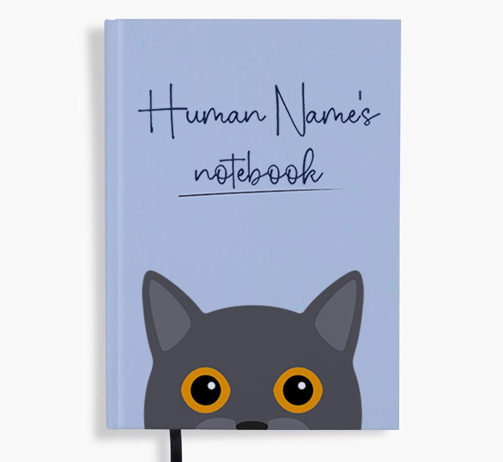 Handwritten: Personalized {breedFullName} Notebook