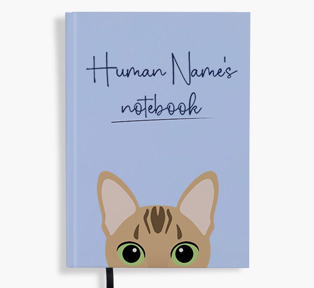 Handwritten: Personalized {breedFullName} Notebook