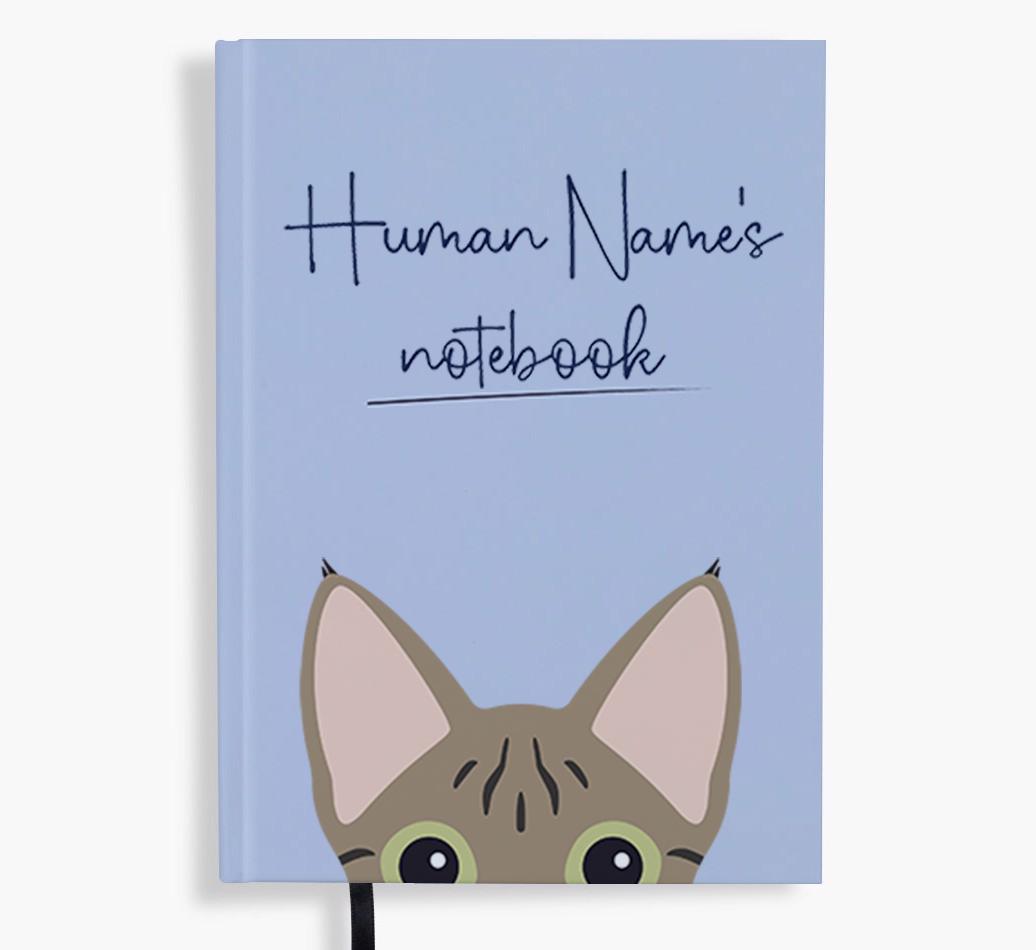 Handwritten: Personalized {breedFullName} Notebook