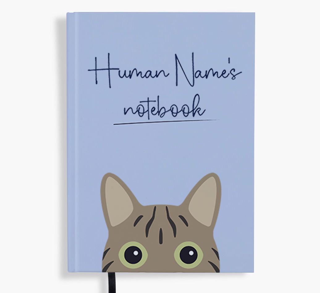 Handwritten: Personalized {breedFullName} Notebook