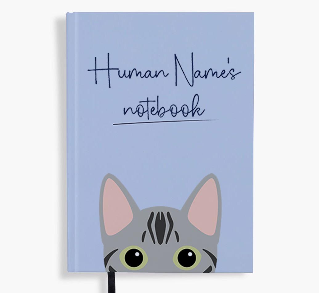 Handwritten: Personalized {breedFullName} Notebook