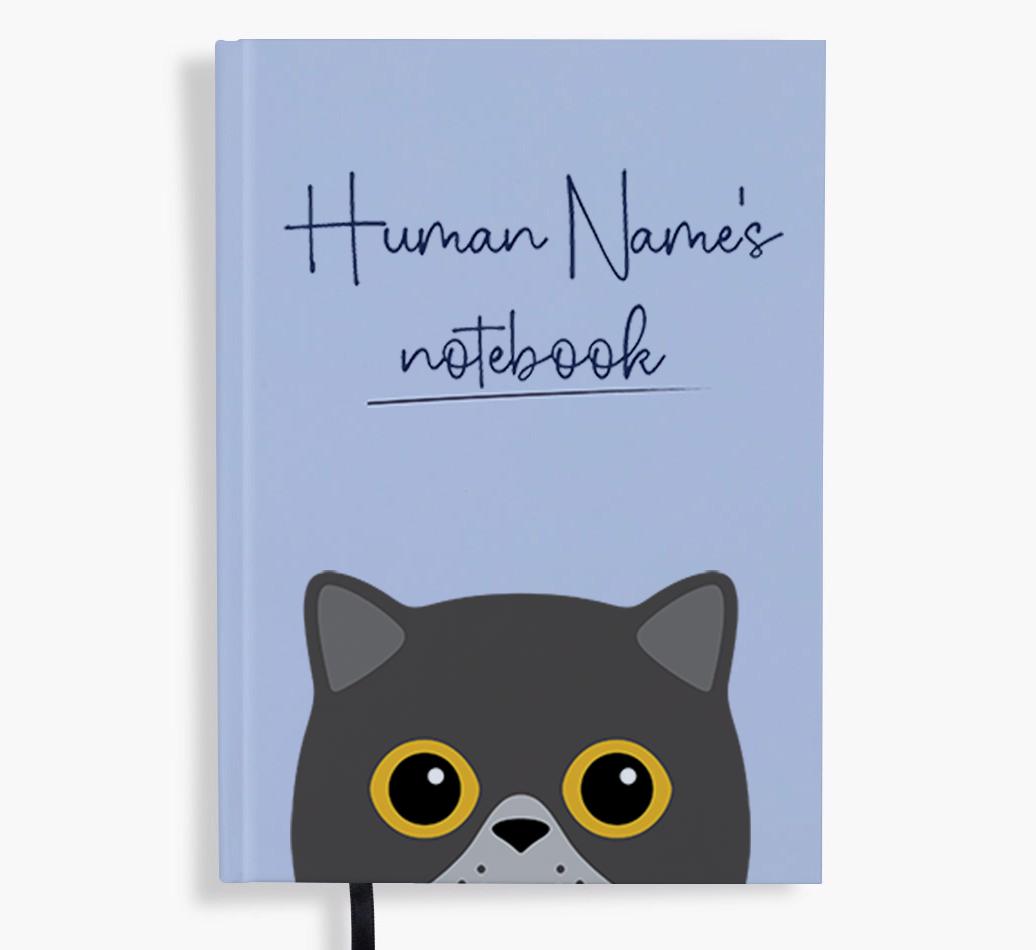 Handwritten: Personalized {breedFullName} Notebook
