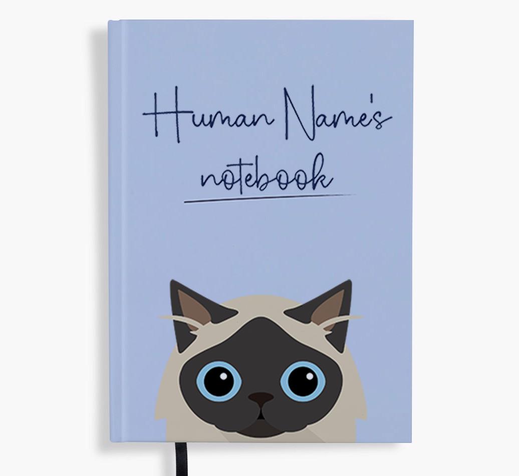 Handwritten: Personalized {breedFullName} Notebook