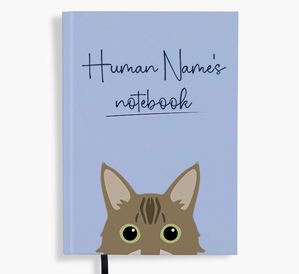 Handwritten: Personalized {breedFullName} Notebook