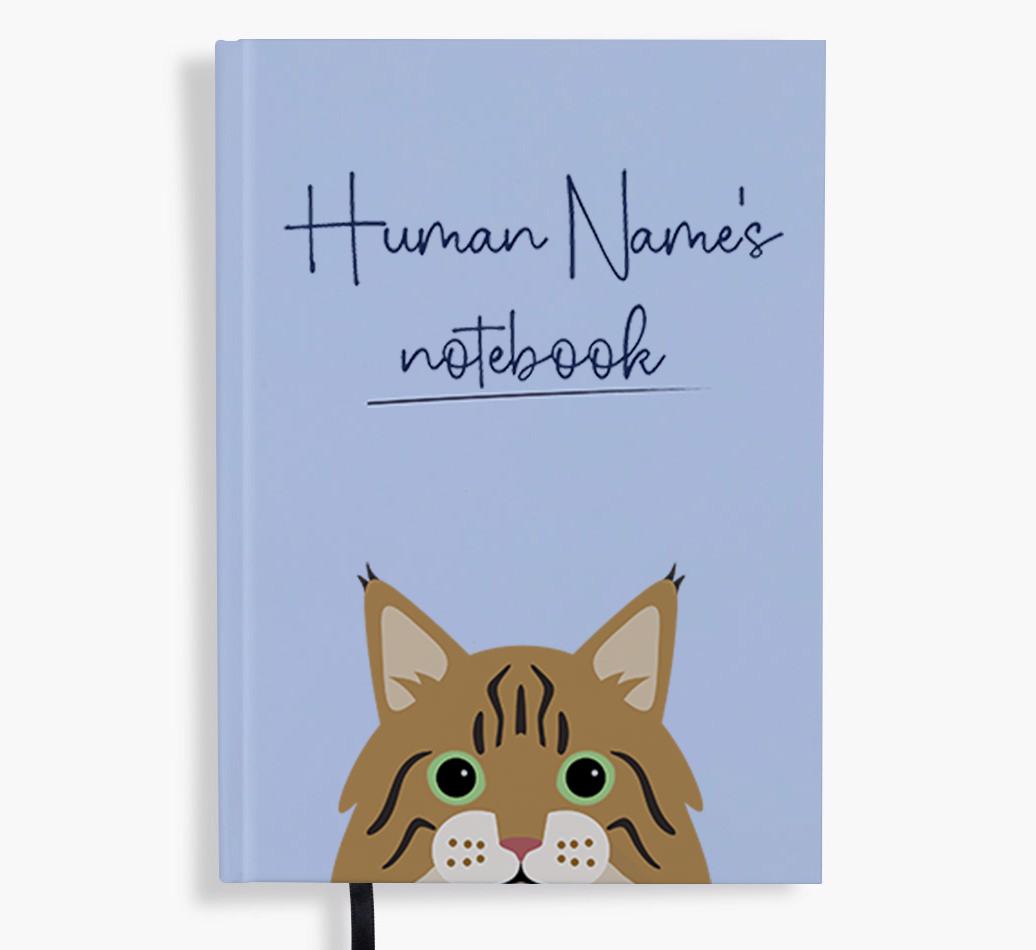 Handwritten: Personalized {breedFullName} Notebook