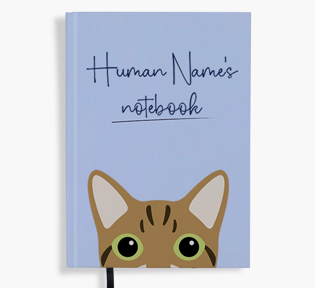 Handwritten: Personalized {breedFullName} Notebook