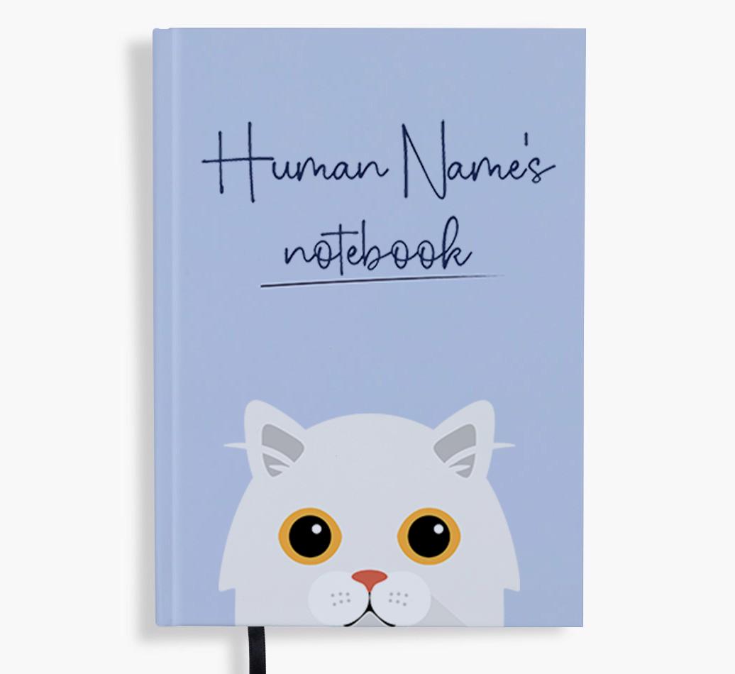 Handwritten: Personalized {breedFullName} Notebook