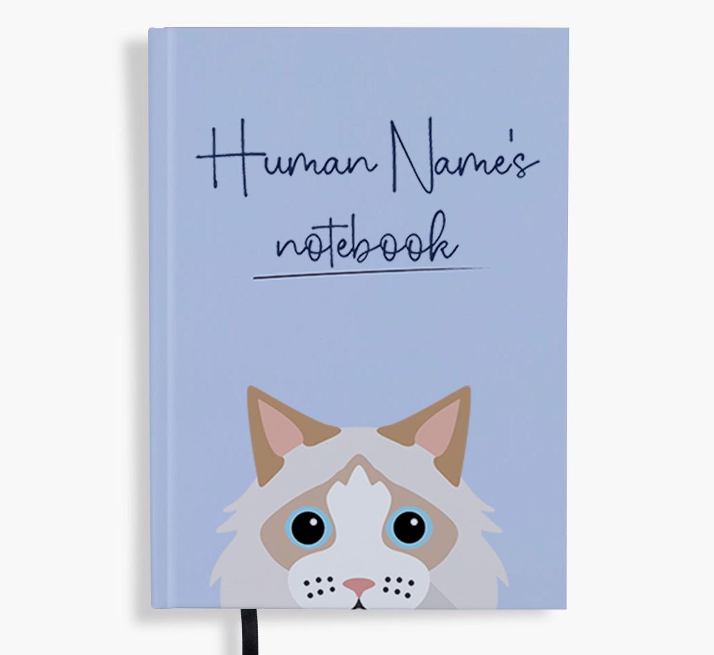 Handwritten: Personalized {breedFullName} Notebook