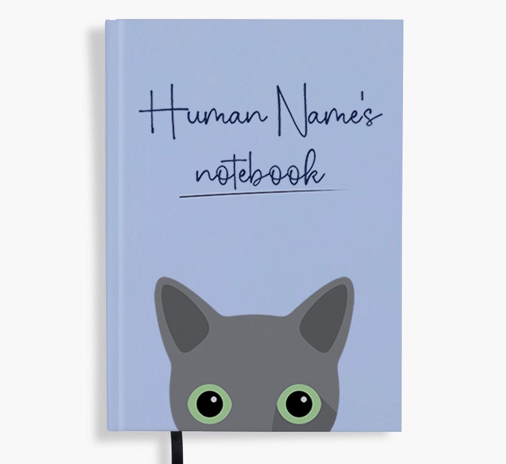 Handwritten: Personalized {breedFullName} Notebook