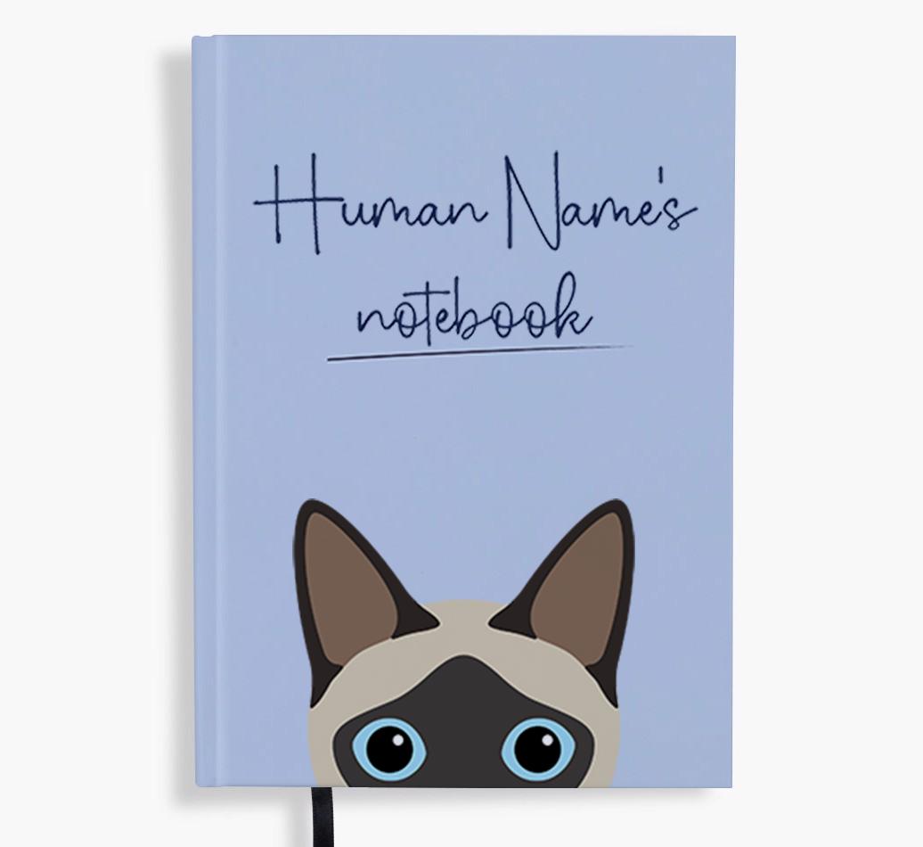 Handwritten: Personalized {breedFullName} Notebook