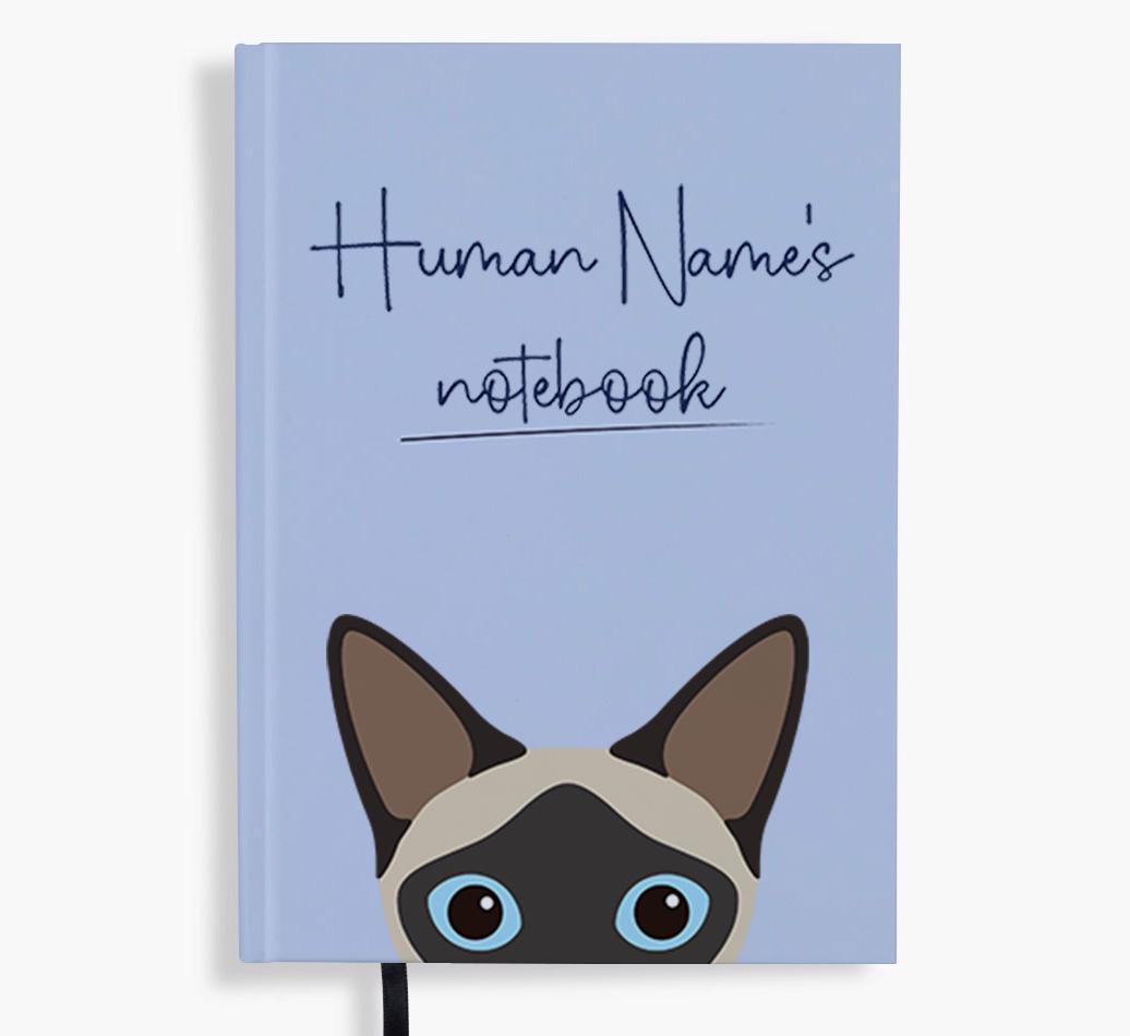 Handwritten: Personalized {breedFullName} Notebook