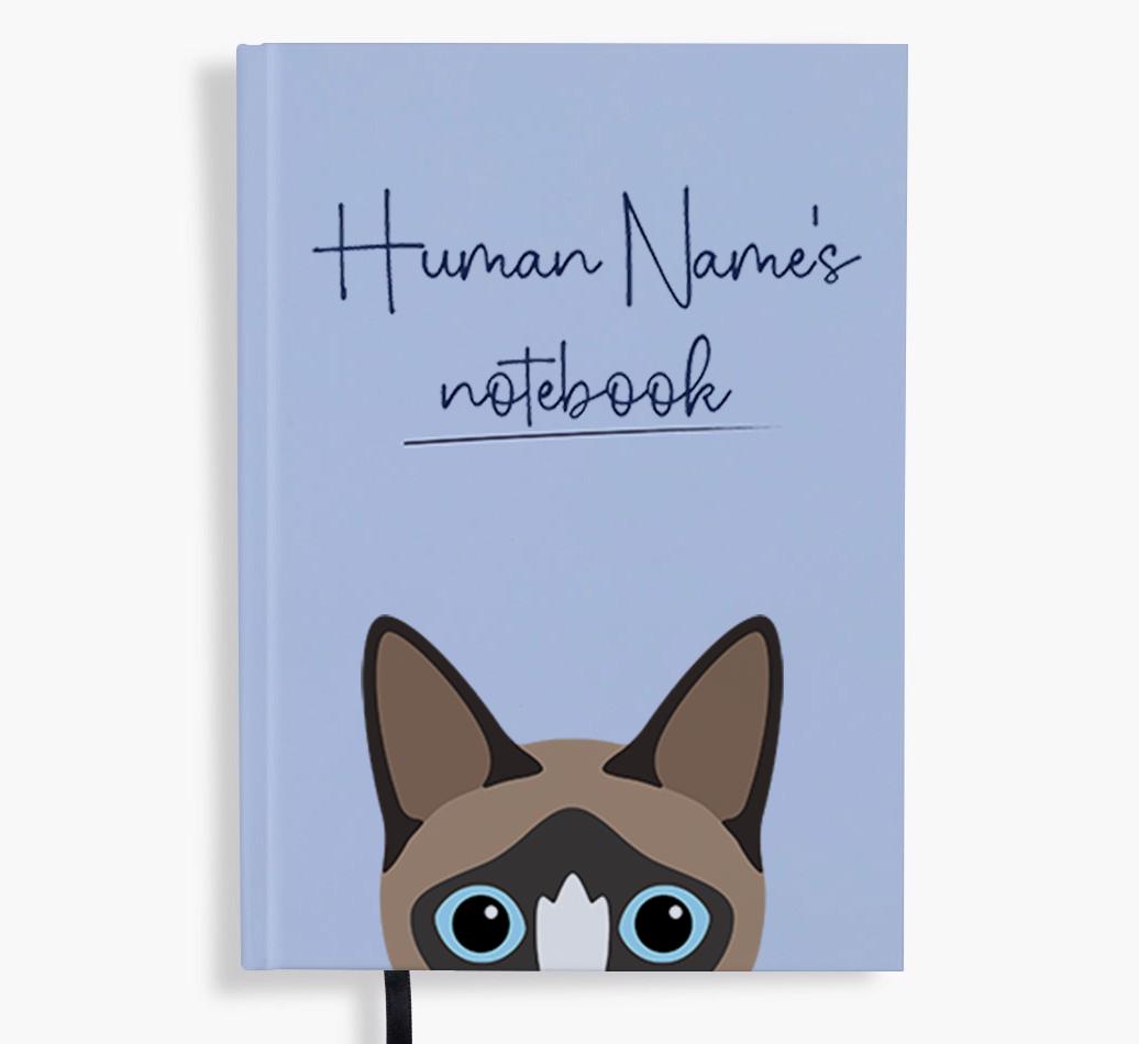 Handwritten: Personalized {breedFullName} Notebook