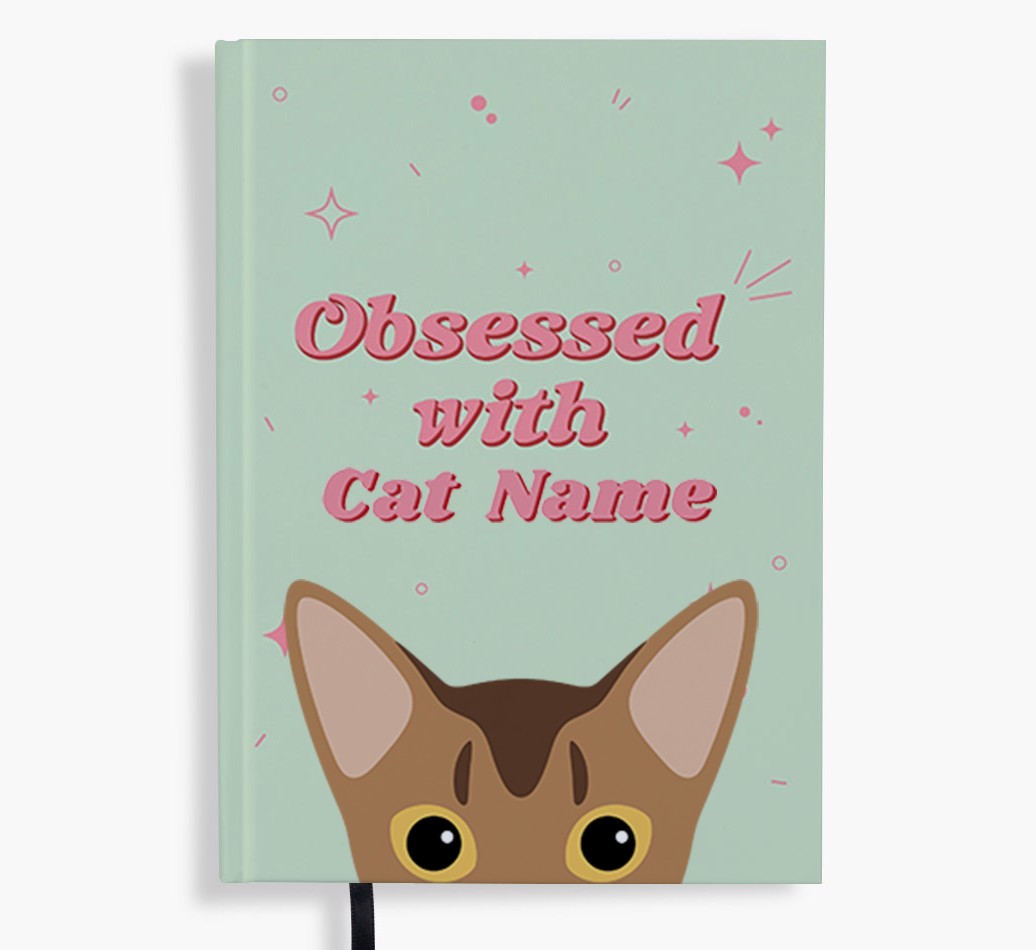 Obsessed: Personalised {breedFullName} Notebook