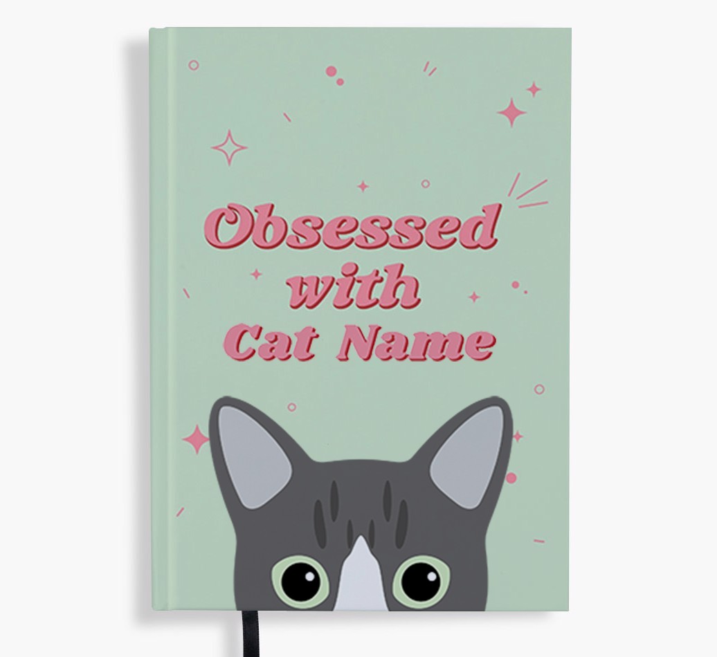 Obsessed: Personalised {breedFullName} Notebook