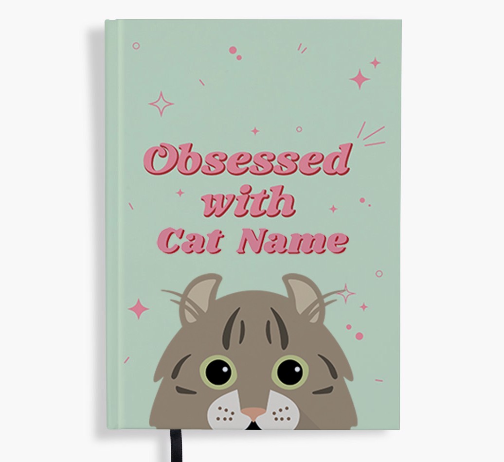 Obsessed: Personalised {breedFullName} Notebook